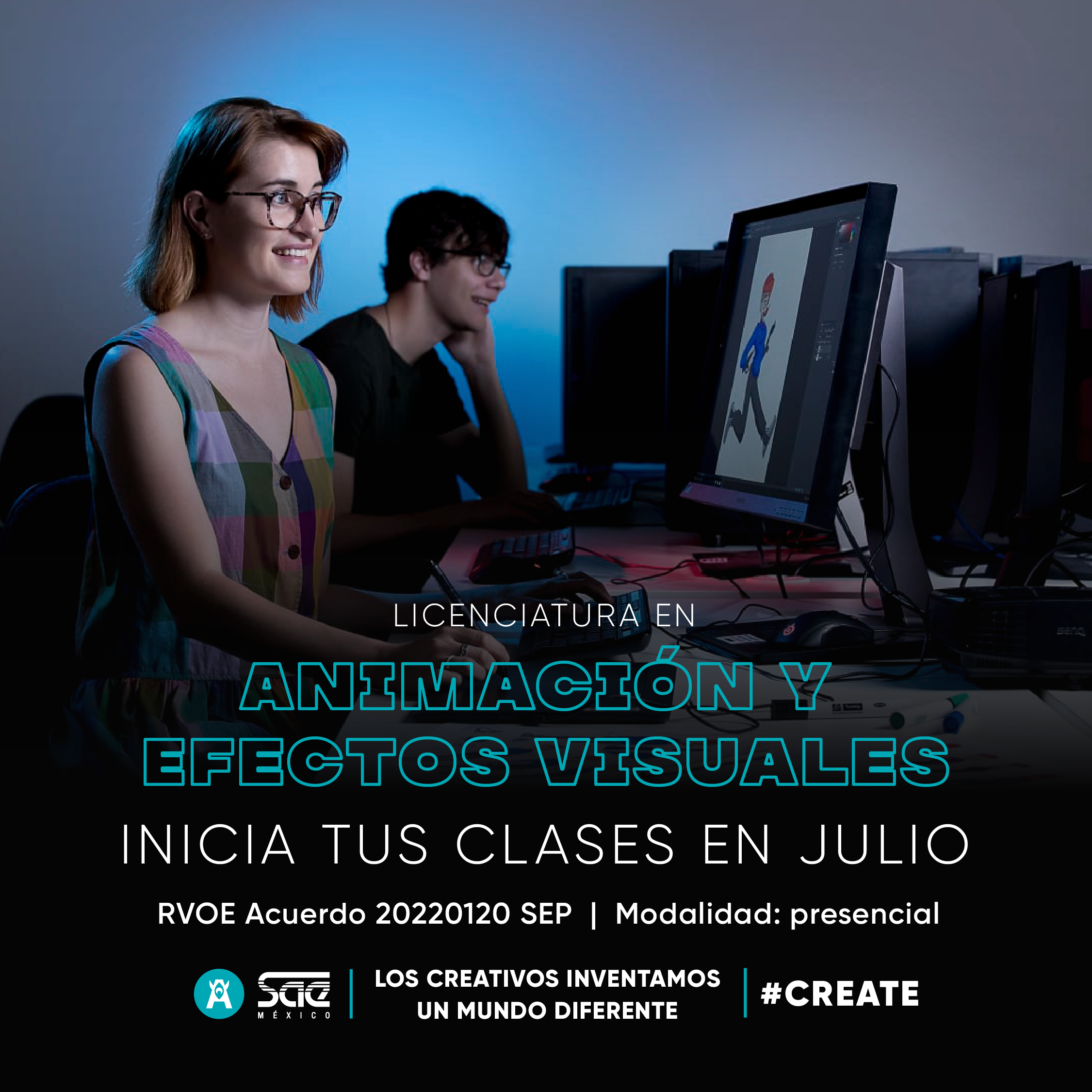Animación y Efectos Visuales | Licenciatura | SAE México